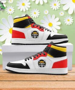 monkey d luffy one piece mid 1 basketball shoes gift for anime fan 1 whgaje