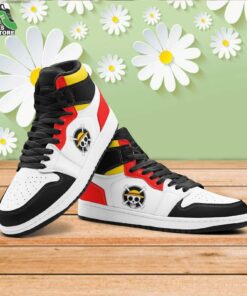 monkey d luffy one piece mid 1 basketball shoes gift for anime fan 4 qedxmx