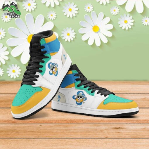 Nami One Piece Mid 1 Basketball Shoes, Gift for Anime Fan