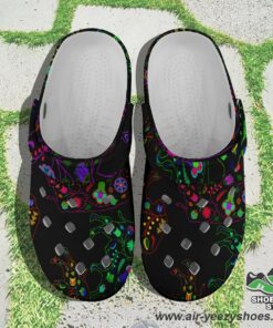 neon floral buffalo muddies unisex crocs shoes 1 rkc9b9