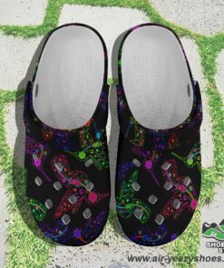 neon floral hummingbird muddies unisex crocs shoes 1 ai63jc