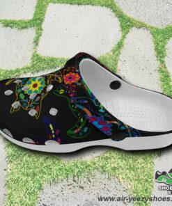 neon floral turtle muddies unisex crocs shoes 2 byryxg