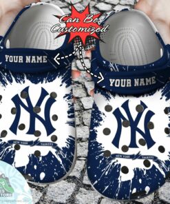 personalized new york yankees team baseball crocs shoes 1 dwekxz