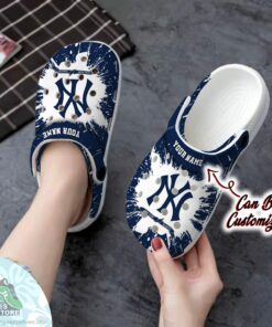 personalized new york yankees team baseball crocs shoes 2 c8vxdx