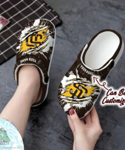 personalized san diego padres ripped claw baseball crocs shoes 2 pabpyv