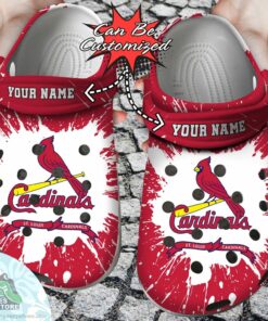 personalized st. louis cardinals team baseball crocs shoes 1 rfh6ge
