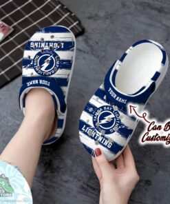 personalized tampa bay lightning spoon graphics watercolour hockey crocs shoes 2 xrcqfh