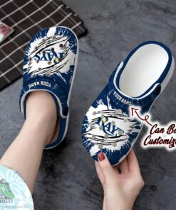 personalized tampa bay rays ripped claw baseball crocs shoes 2 rof24j