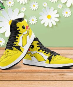 pikachu starter pokemon mid 1 basketball shoes gift for anime fan 4 h5swml