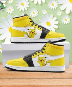 pikachu v1 pokemon mid 1 basketball shoes gift for anime fan 1 kmbp59