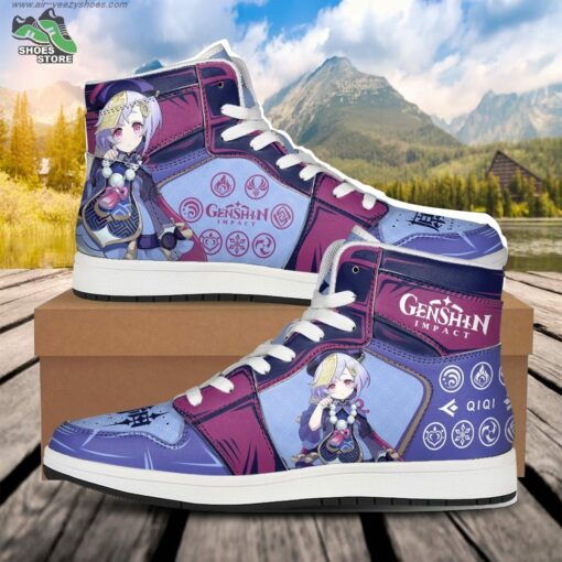 Qiqi JD Air Force Sneakers, Anime Shoes for Genshin Impact Fans