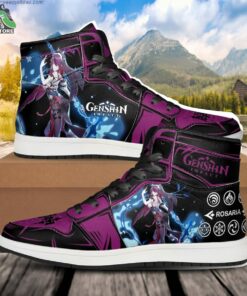 rosaria skill jd air force sneakers anime shoes for genshin impact fans 14 mexaqr