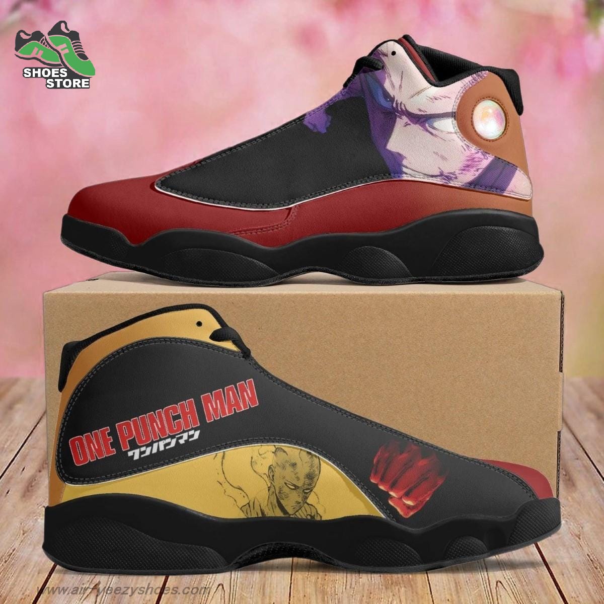 Saitama Jordan  Shoes One Punch Man Gift