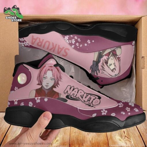 Sakura Jordan 13 Shoes, Naruto Gift