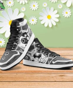 Spike Spiegel Cowboy Bebop Mid 1 Basketball Shoes, Gift for Anime Fan