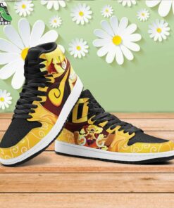 sun god luffy one piece mid 1 basketball shoes gift for anime fan 4 ggcghe