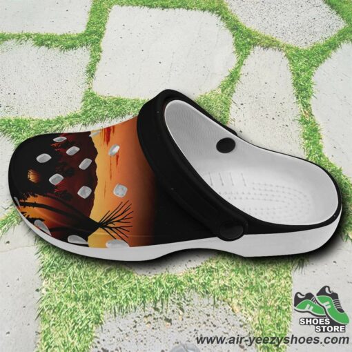 Sunset Tipis 1 Muddies Unisex Crocs Shoes