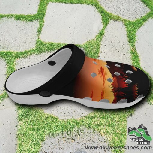 Sunset Tipis 1 Muddies Unisex Crocs Shoes