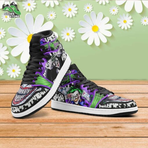 The Joker Mid 1 Basketball Shoes, Gift for Anime Fan