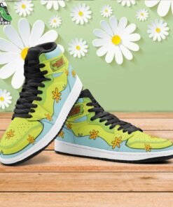 The Mystery Machine Scooby Doo Mid 1 Basketball Shoes, Gift for Anime Fan