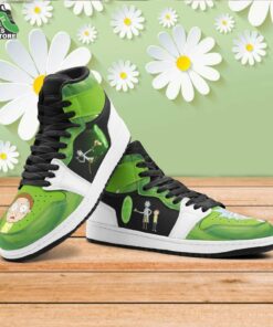 travel time rick and morty mid 1 basketball shoes gift for anime fan 4 cumqez