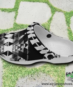 writing on stone black and white muddies unisex crocs shoes 2 qhshkx