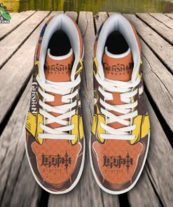 Xiangling JD Air Force Sneakers, Anime Shoes for Genshin Impact Fans