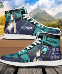 xiao jd air force sneakers anime shoes for genshin impact fans 6 tl8jhm