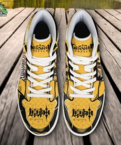 zhongli skill jd air force sneakers anime shoes for genshin impact fans 54 alogys