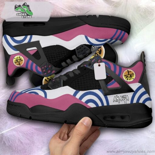 Akaza Jordan 4 Sneakers, Gift Shoes for Anime Fan