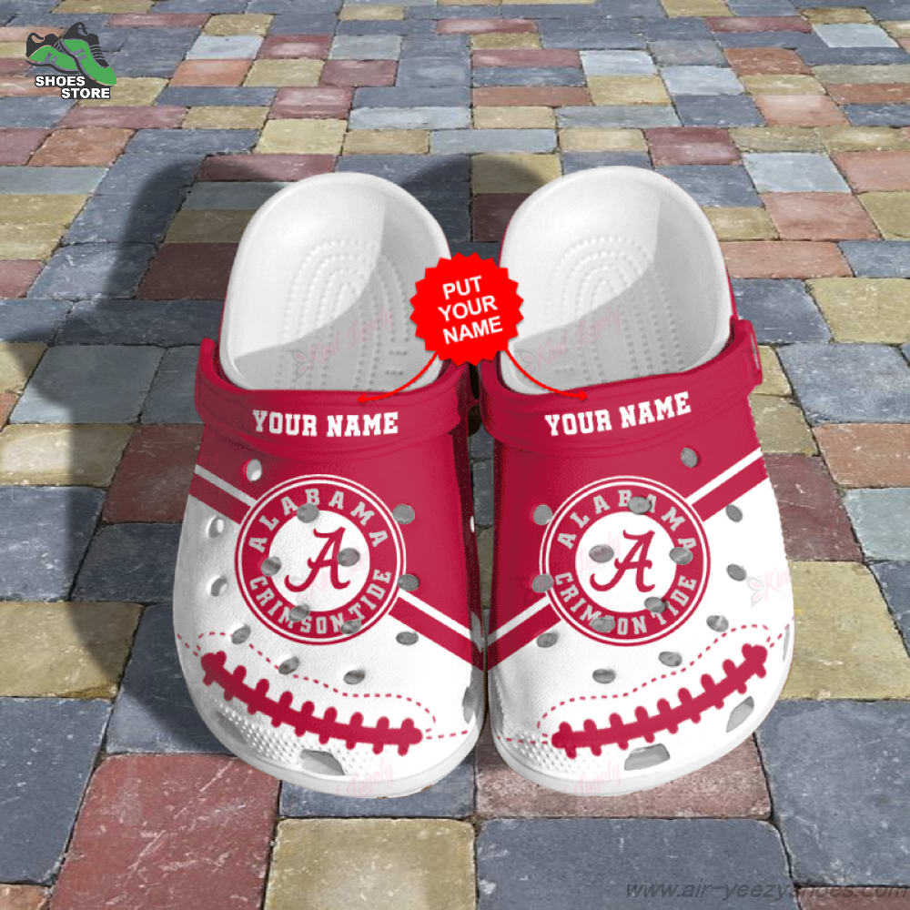 Alabama Crimson Tide Crocs  NCAA Shoes Gift for Fan