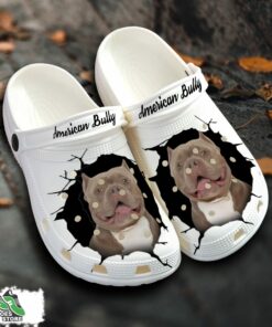 american bully custom name crocs shoes love dog crocs 1 bobilx
