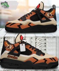 arcanine jordan 4 sneakers gift shoes for anime fan 204 smiwws