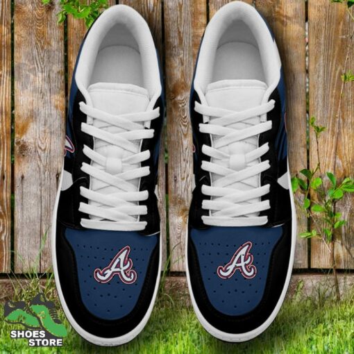 Atlanta Braves Low Sneaker, MLB Gift for Fan