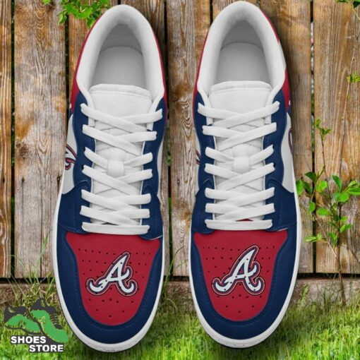 Atlanta Braves Sneaker Low Footwear, MLB Gift for Fan