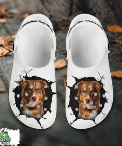 australian shepherd custom name crocs shoes love dog crocs 2 lwm3bw