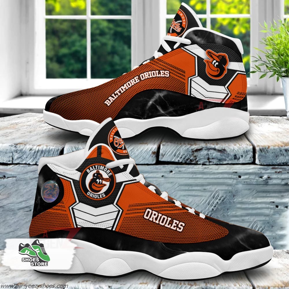 Baltimore Orioles Air Jordan  Sneakers MLB Baseball Custom Sports Shoes