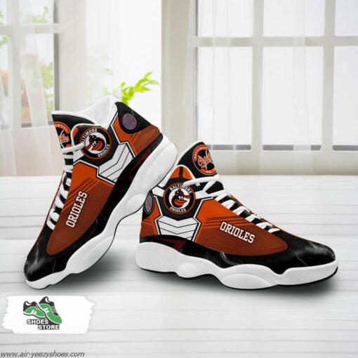 Baltimore Orioles Air Jordan 13 Sneakers MLB Baseball Custom Sports Shoes