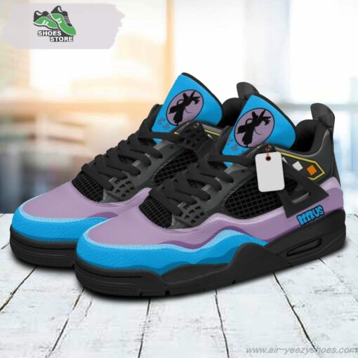 Beerus Jordan 4 Sneakers, Gift Shoes for Anime Fan