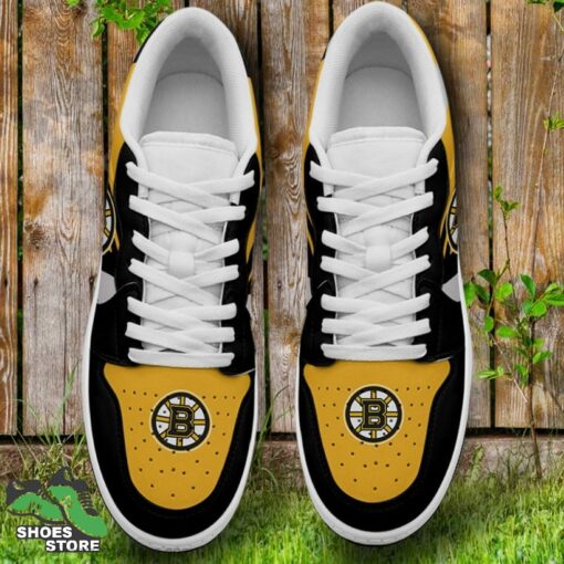 Boston Bruins Low Sneaker, NHL Gift for Fan