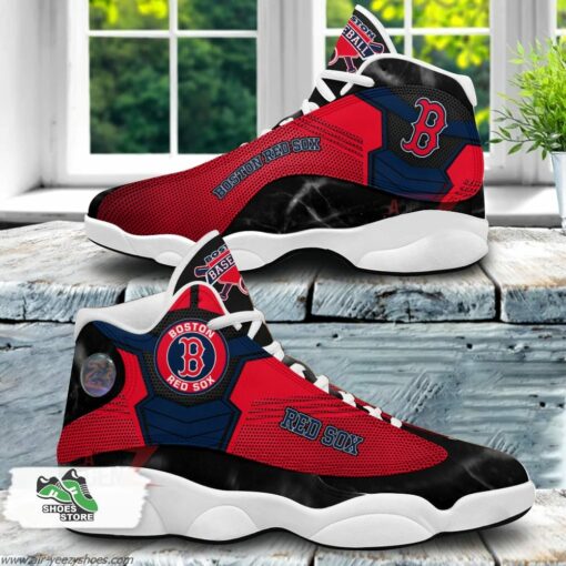 Boston Red Sox Air Jordan 13 Sneakers MLB Baseball Custom Sports Shoes