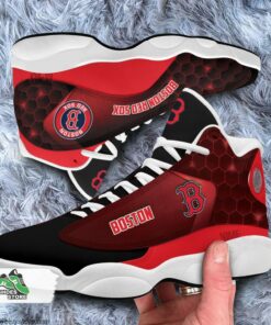 boston red sox air jordan 13 sneakers mlb custom sports shoes 3 nwrmpr