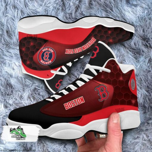 Boston Red Sox Air Jordan 13 Sneakers MLB Custom Sports Shoes