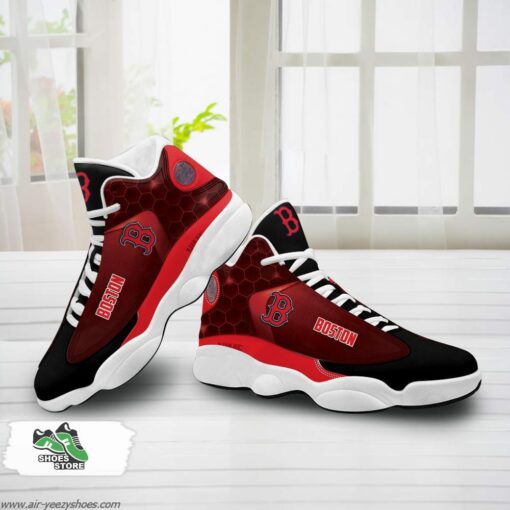 Boston Red Sox Air Jordan 13 Sneakers MLB Custom Sports Shoes