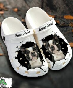 boston terrier custom name crocs shoes love dog crocs 1 dklvqm