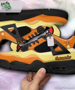 charmander jordan 4 sneakers gift shoes for anime fan 241 rlfyzi