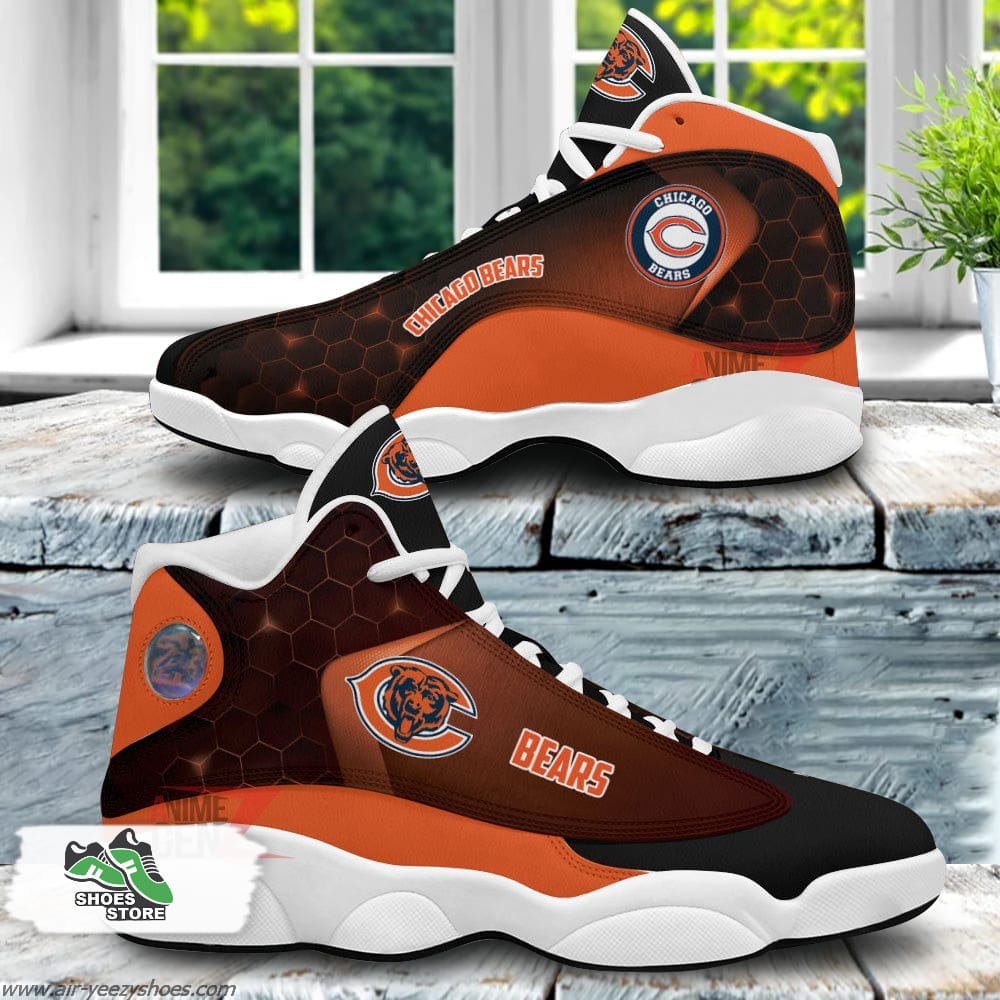 Chicago Bears Air Jordan  Sneakers NFL Custom Sport Shoes