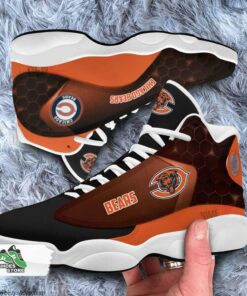 chicago bears air jordan 13 sneakers nfl custom sport shoes 3 hc9kuy