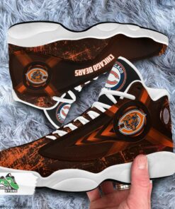 chicago bears air jordan sneakers 13 nfl custom sport shoes 3 lahwou