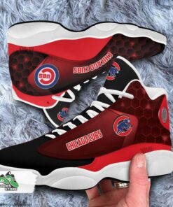 chicago cubs air jordan 13 sneakers mlb custom sports shoes 3 x4xwjp